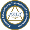 National Association of Transpersonal Hypnotherapists, a triangle inside a circle.